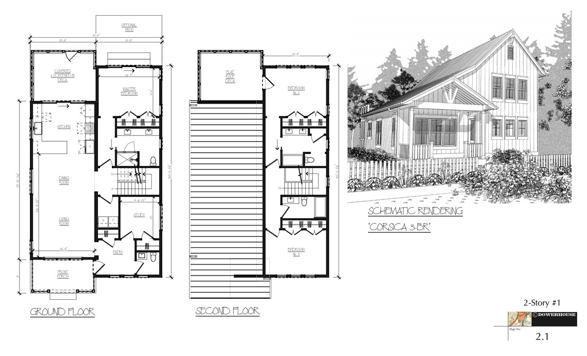 Green Building Carter Farm Centreville Maryland House Typology