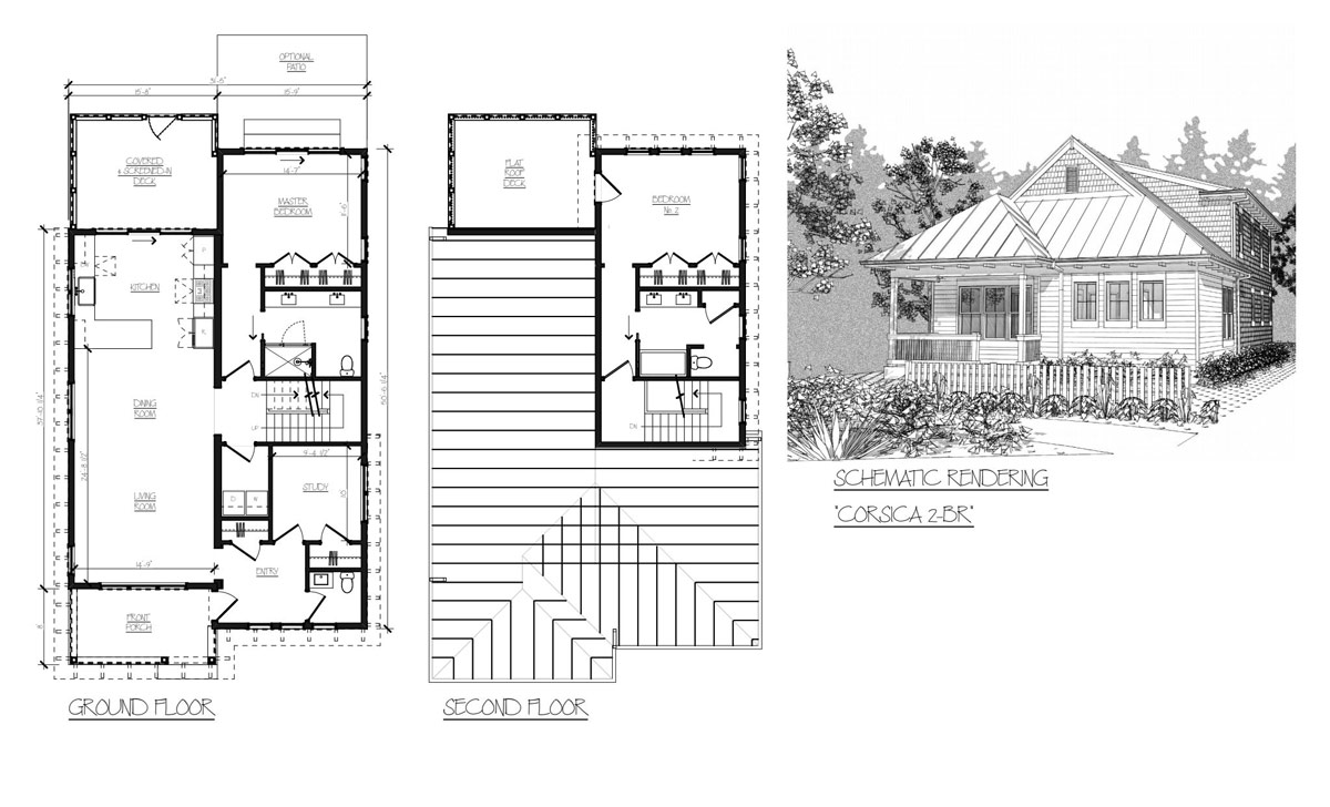 Green Building Carter Farm Centreville Maryland House Typology